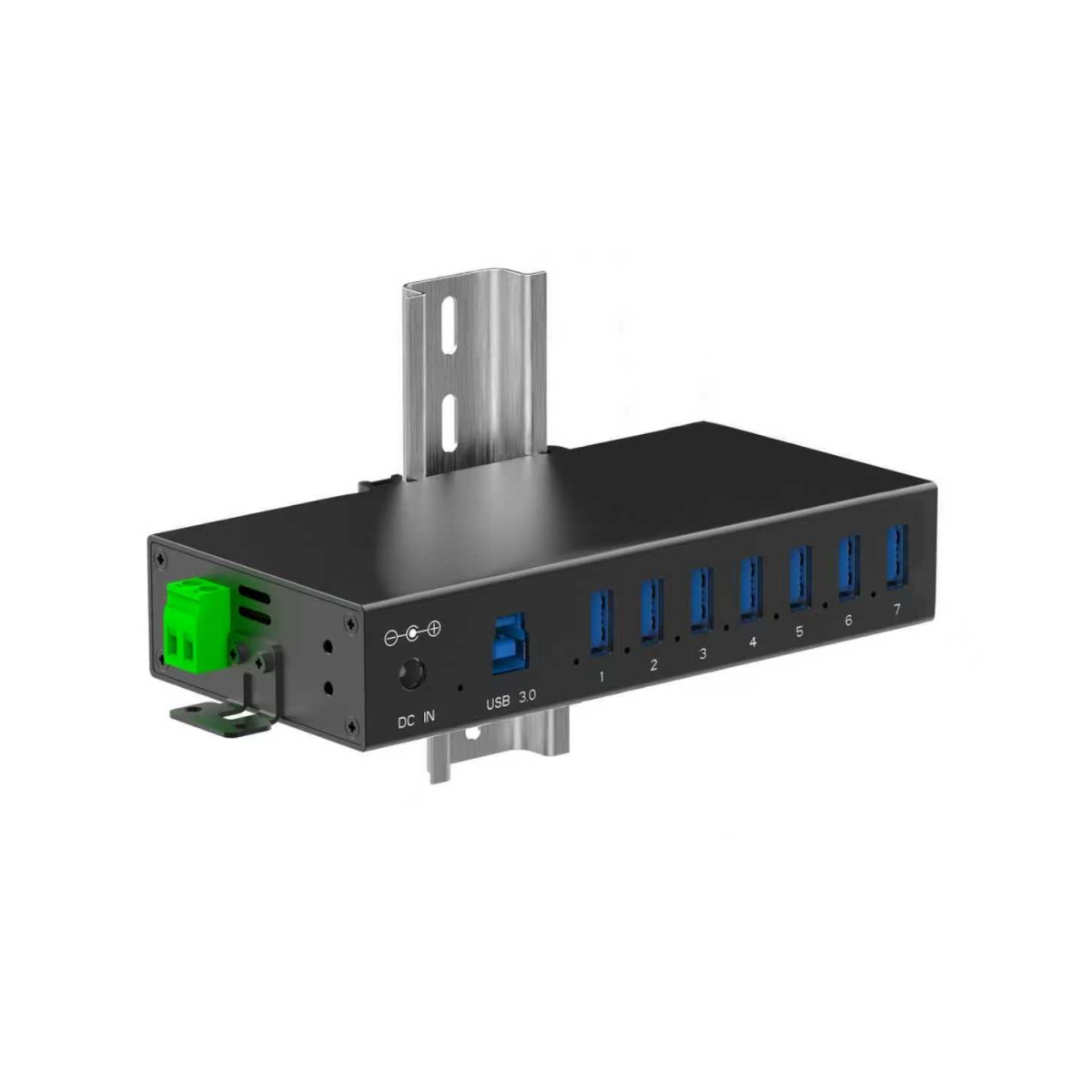 Industrial 7-Port USB 3.0 Hub