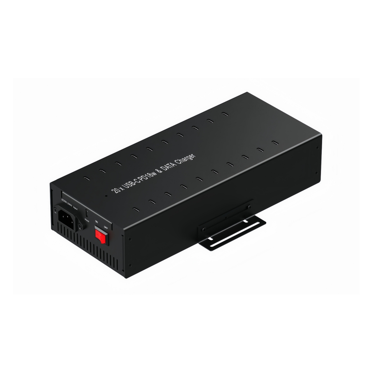 300W 20 Port USB C PD Charger and Hub, Built-in Power 300W